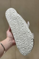 Sandalia dos hebillas Blanco