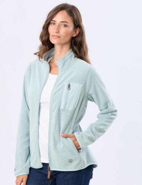 CAMPERA DE MICROPOLAR Verde