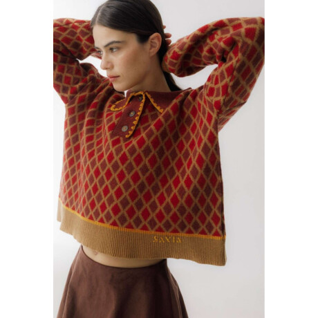 Buzo Polo Luck Camel