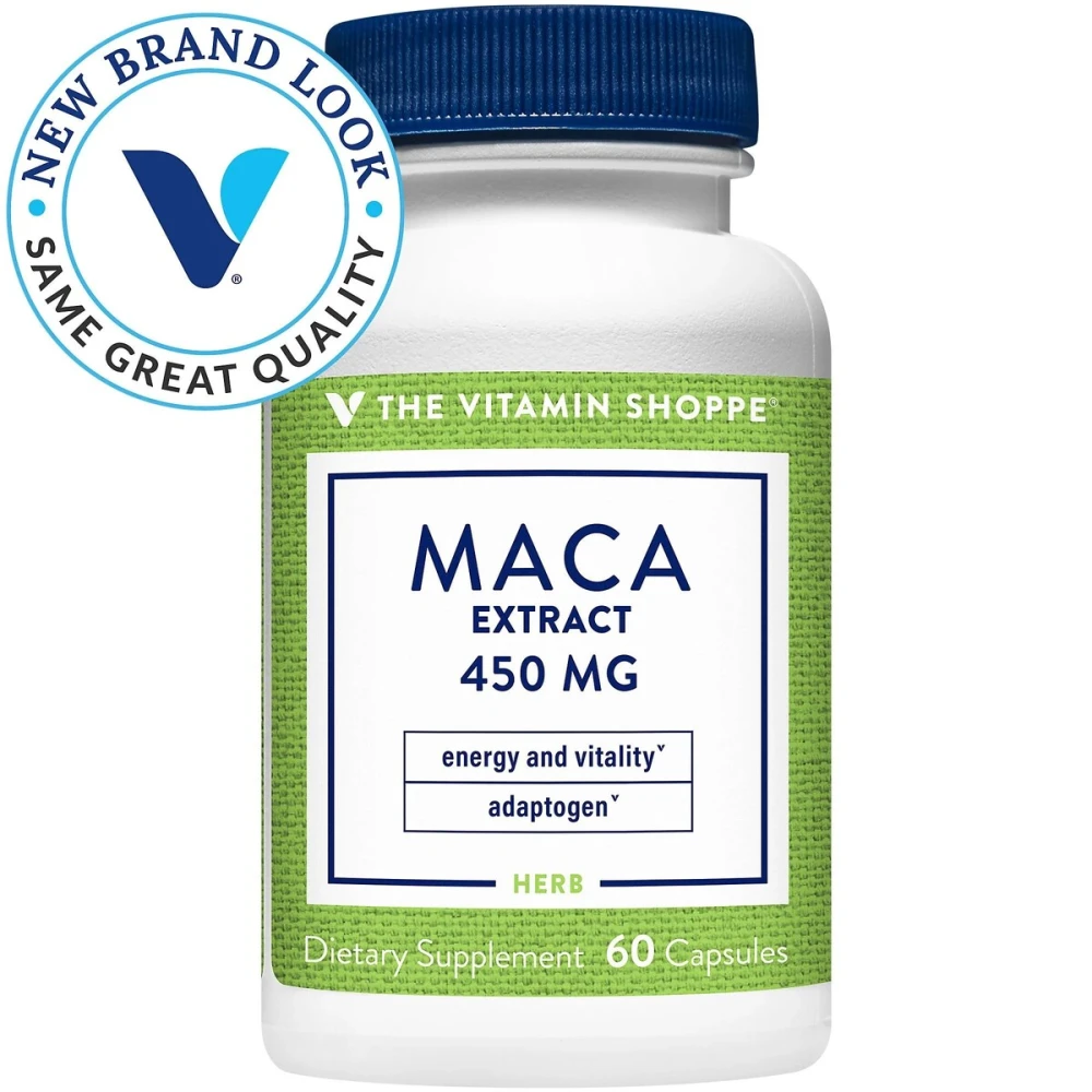 MACA EXTRACT 450 MG. VIT. SHOPPE FR. X 6