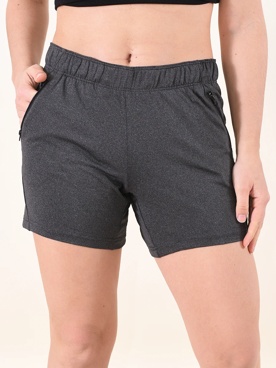 SHORT NIKKY - GRIS MELANGE O 
