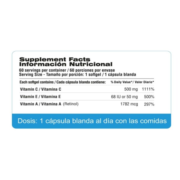 Antioxidant C+E+A - Qualivits Antioxidant C+E+A - Qualivits