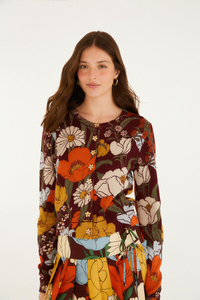 CARDIGAN Marron