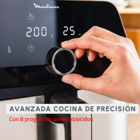 Freidora Sin Aceite Moulinex Easy Fry Mega 7.5Lts Digital 8 Programas Automaticos