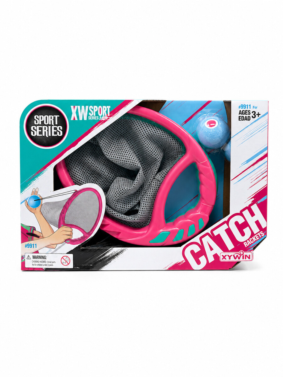 CATCH SET CON PELOTAS - MULTICOLOR 