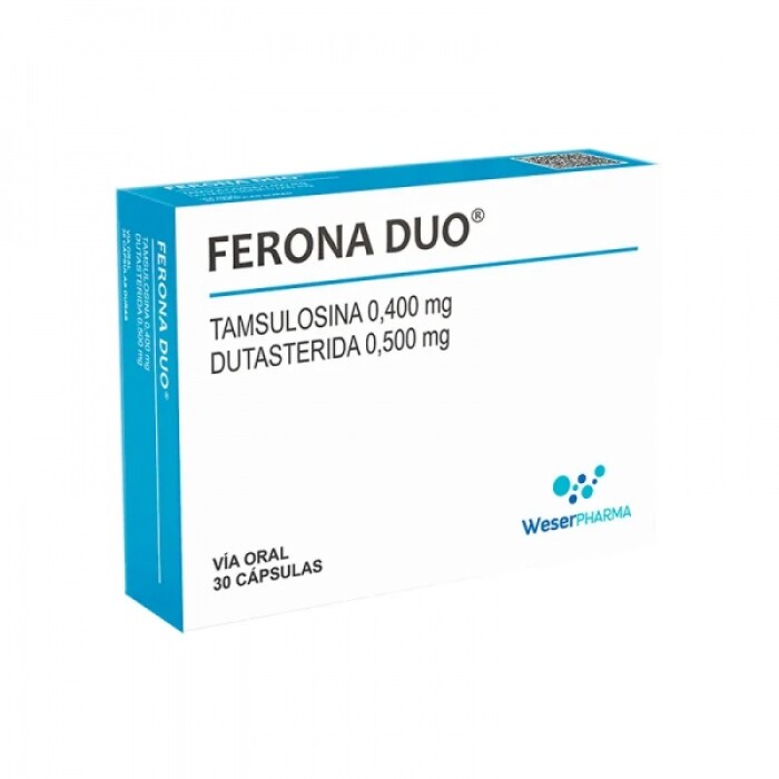 FERONA DUO CJ X 30 CAPS. única