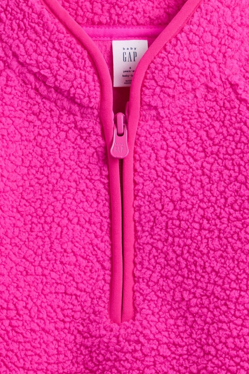 Campera Con Sherpa Con Corazón Toddler Niña Standout Pink