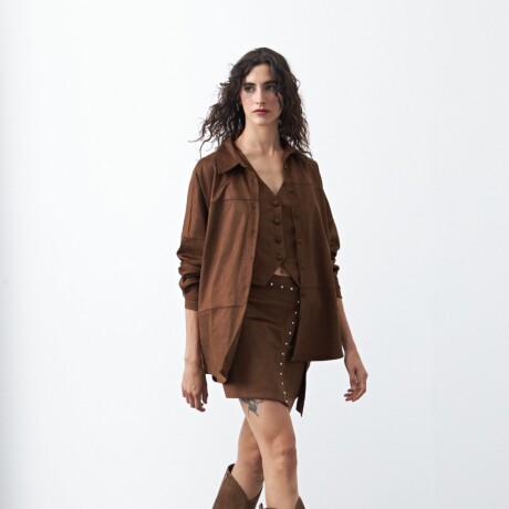 CHALECO ERINE Marron