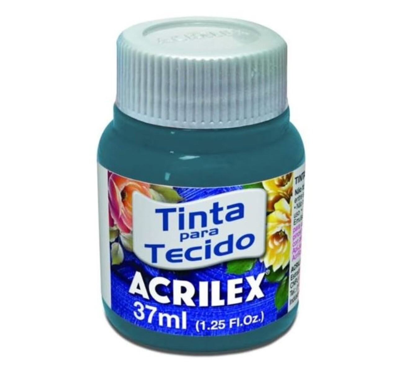 Pintura Para Tela 37 Ml. 803 Acqua Marina Acrilex 