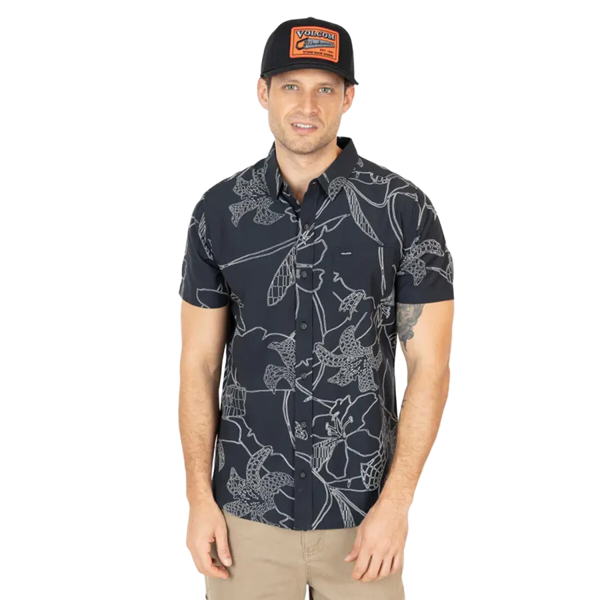 Camisa Volcom Petterson - Multicolor 