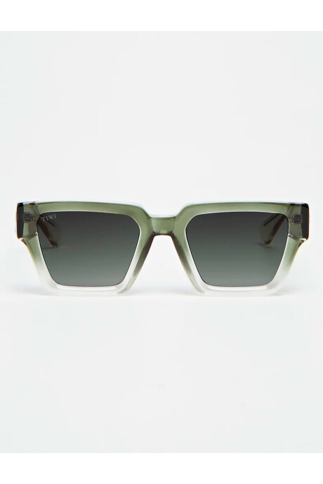 Lentes Tiwi Tokio Shiny Bicolor Gradient Green With Green Gradient Lenses