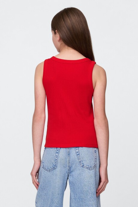 Musculosa Logo Gap Niña Tomato Sauce