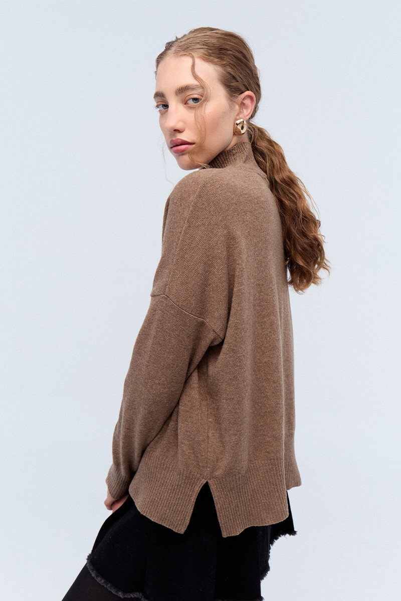Polera Nimes - Beige Oscuro 