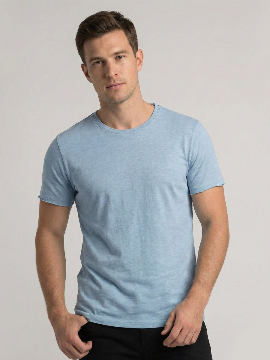 T-SHIRT TANGER - CELESTE 