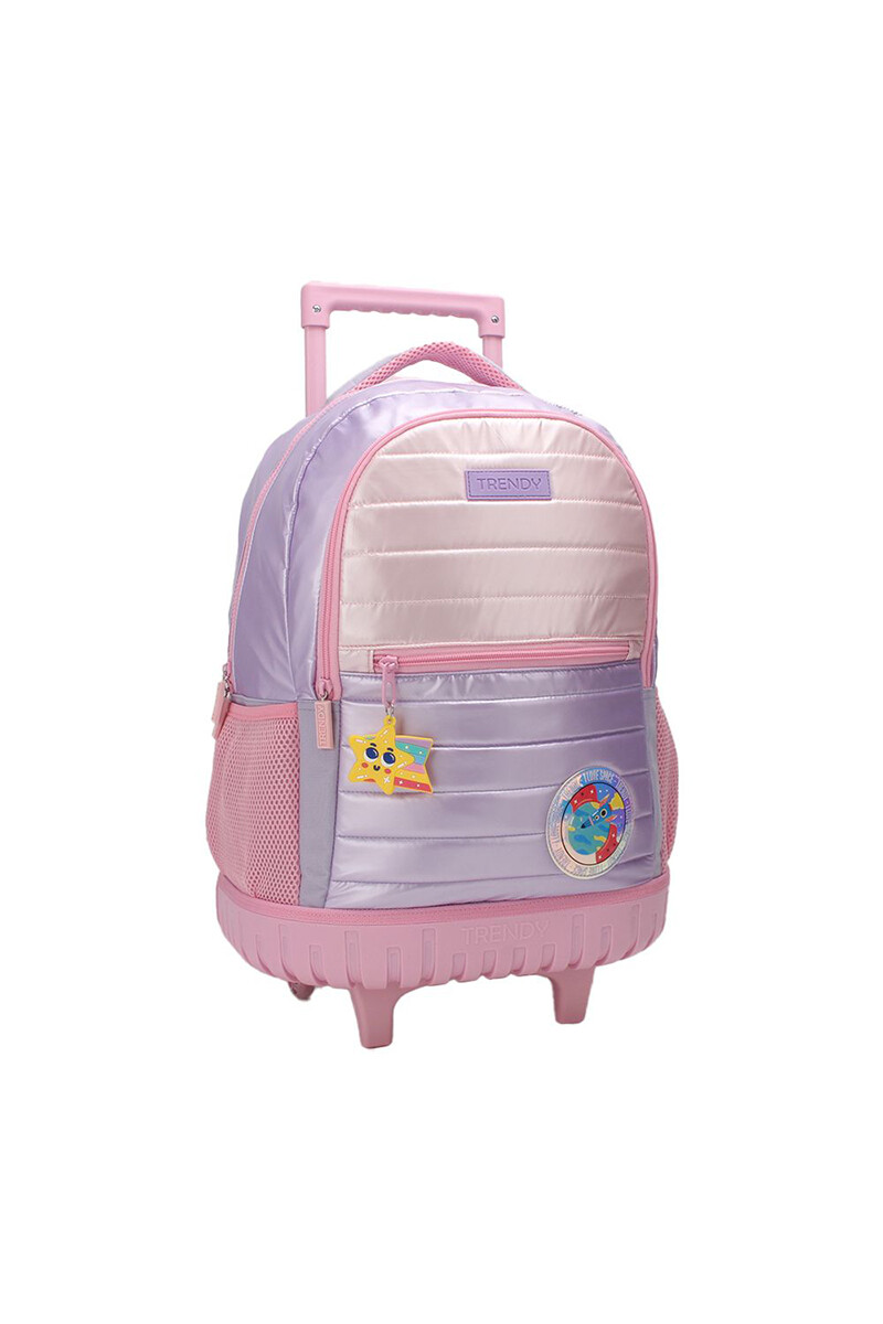 Mochila con carrito Trendy Rosado