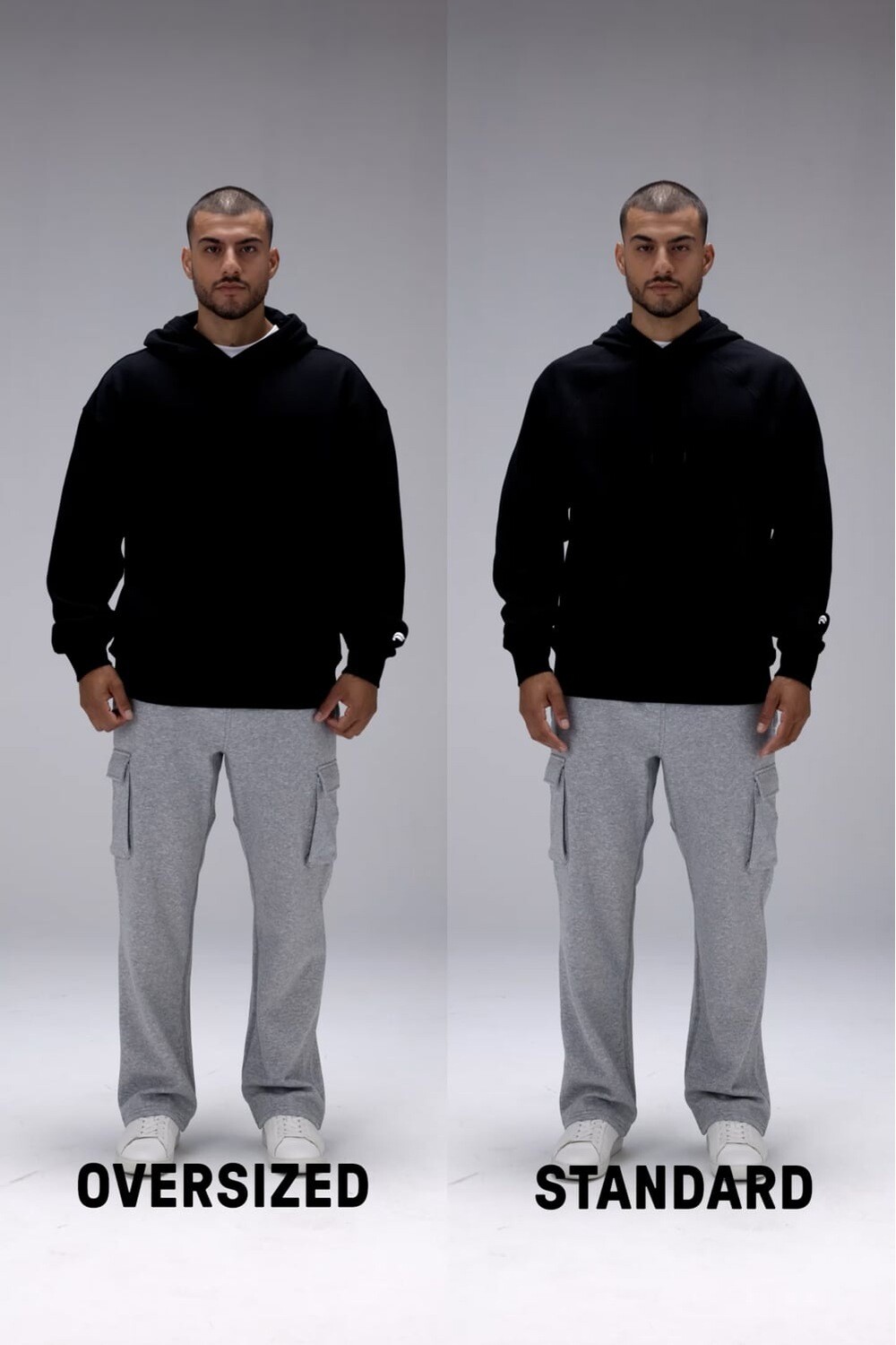 Polera The Go-To Oversized Hoodie Brand Dna Hombre Spice/Sienna Dusk
