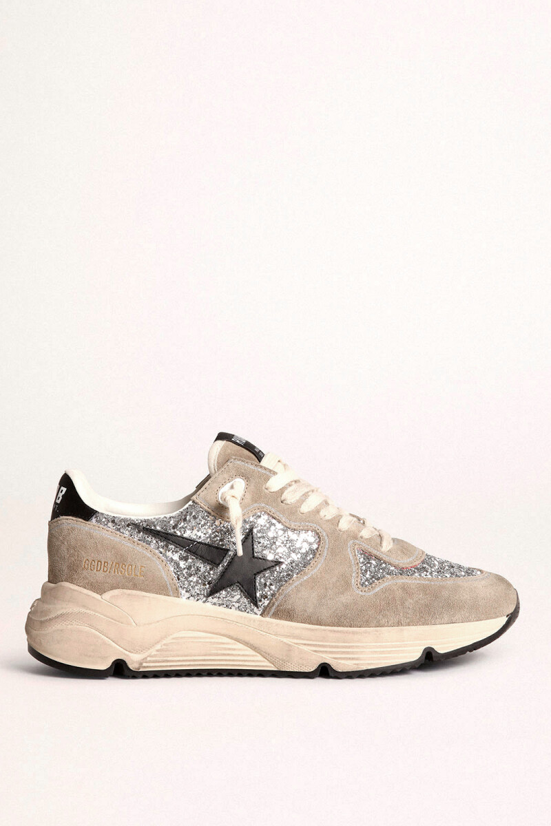 ZAPATILLA RUNNING SOLE Plata