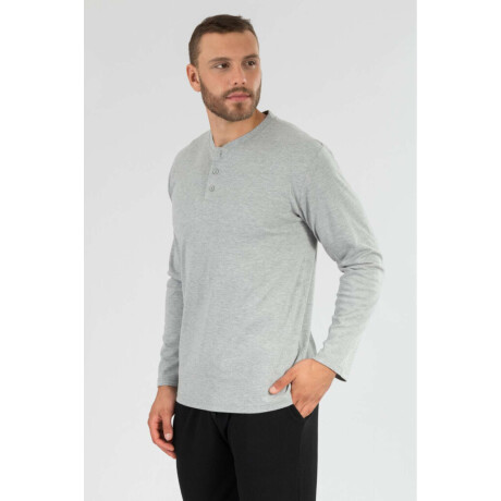 Remera italo Gris