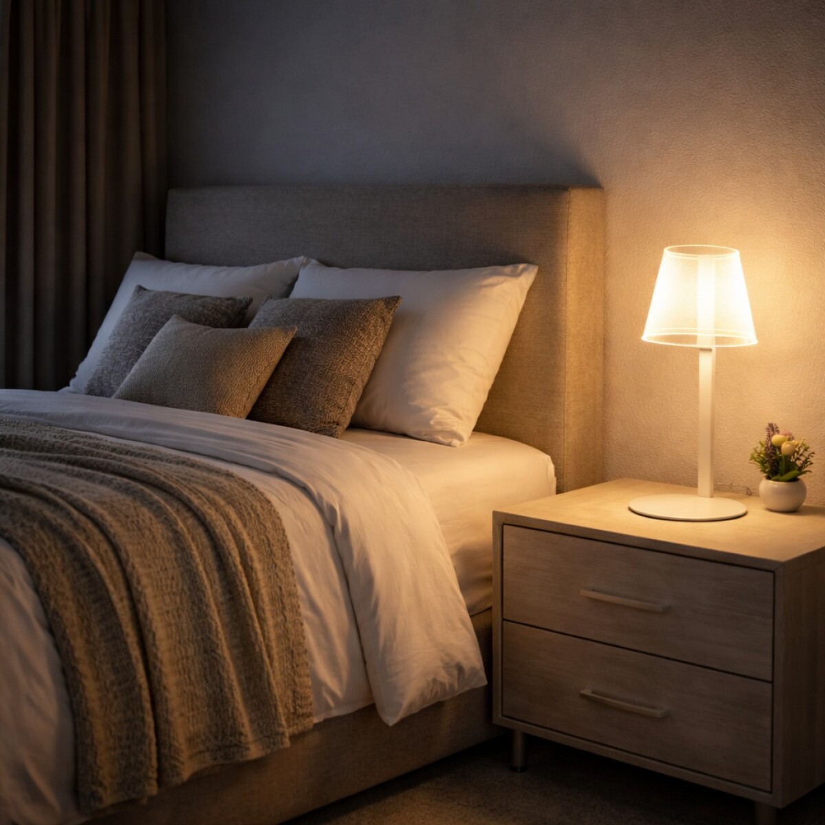 Portátil led integrada efecto luz flotante 8w - Blanca 