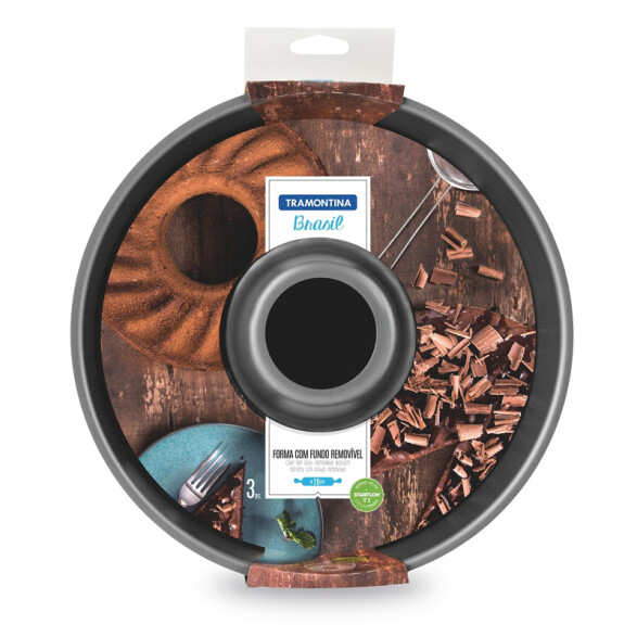 Tortera removible modelo BRASIL, 26cm. -TRAMONTINA TR5324