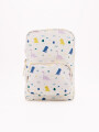 MOCHILA PREESCOLAR DINO AZUL