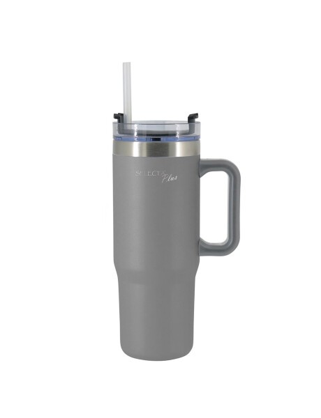 MUG TRAVEL TERMICO ACERO INOX 900ML GRIS SELECTA MUG TRAVEL TERMICO ACERO INOX 900ML GRIS SELECTA