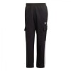 Pantalón 3-Stripes Cargo de Hombre Negro