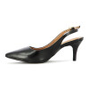 Zapato Vizzano Mujer Clásico Sintalón Taco 7cm Negro