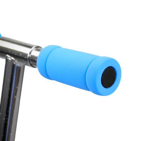 Monopatín Tripatin Aluminio Plegable Regulable Scooter Azul