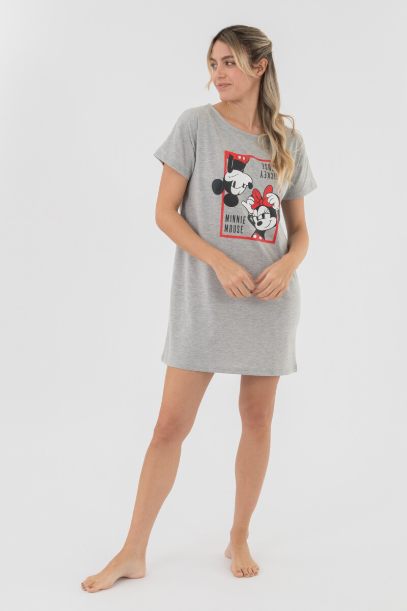 Camison mickey never Gris