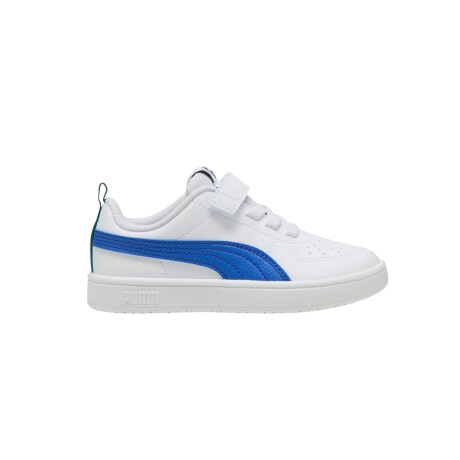 Championes Puma Rickie AC de niño White & Blue