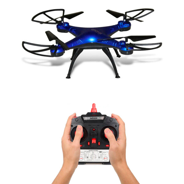 Drone Ledstar Dm93 Con Retorno Automático AZUL