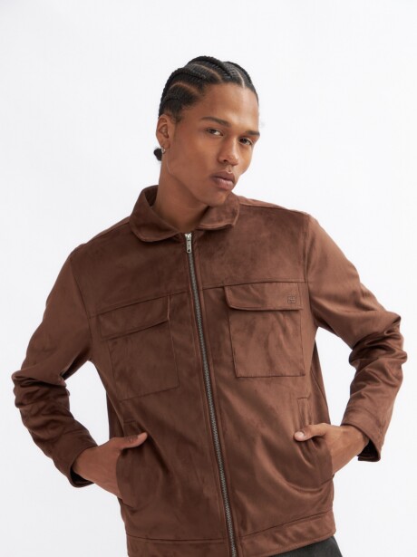 SOBRECAMISA ERNESTO MARRÓN