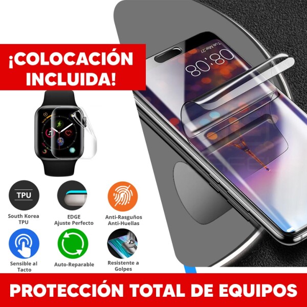 Vidrio Protector De Pantalla Nanogel Hydrogel TRANSPARENTE