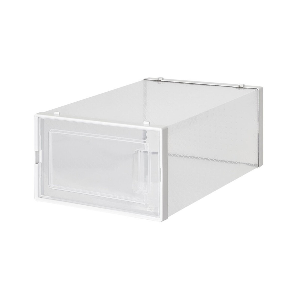 Caja para botas multiuso plegable Selecta - Transparente 