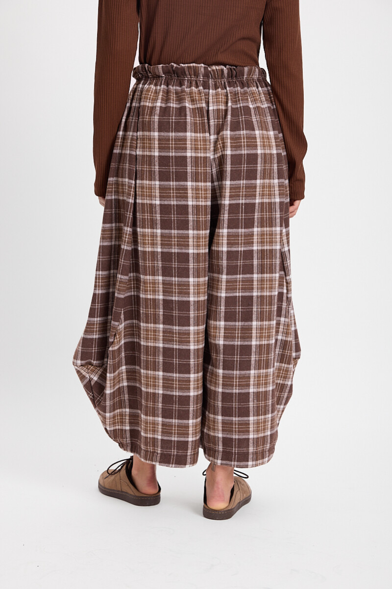 Pantalon Versatil Cuadrille Marron