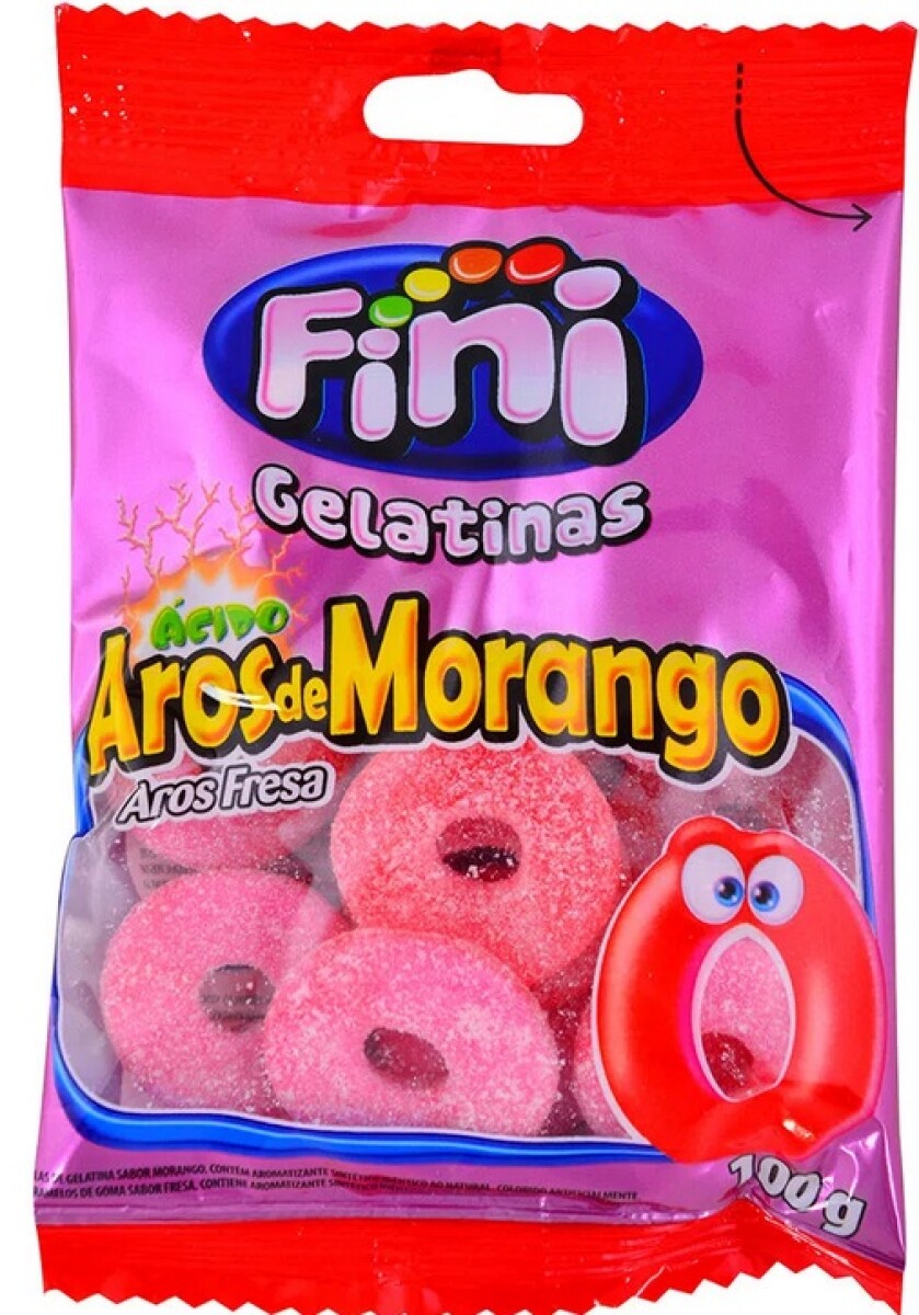 GELATINA FINI 90G ARITOS FRESA 