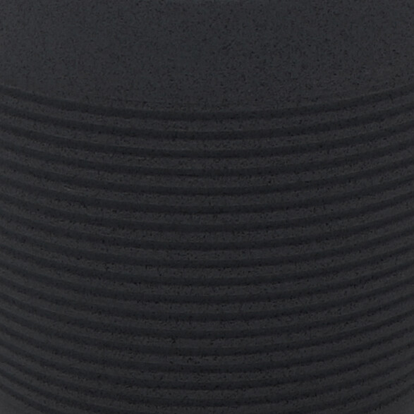 Maceta "EGIPCIO" Ø31 x 29cm. color grafito -TRAMONTINA TD0227