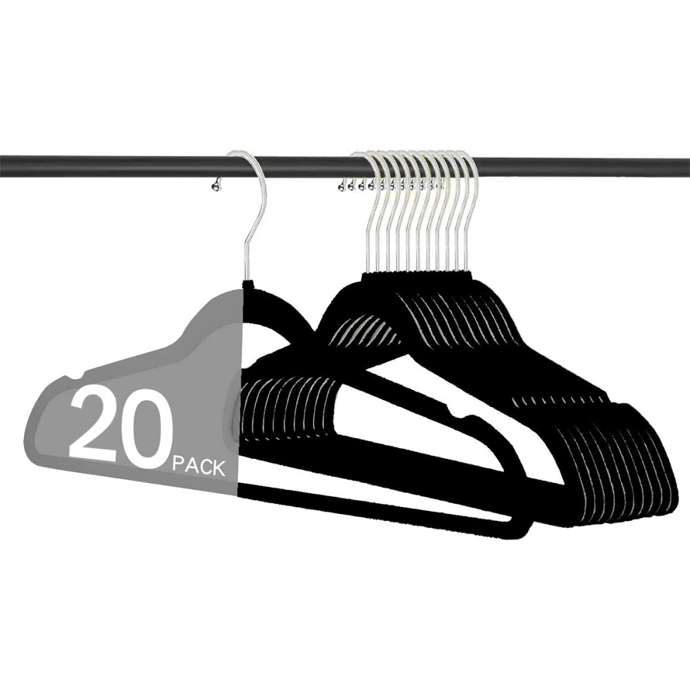 Perchas De Terciopelo x20 Perchas De Terciopelo x20