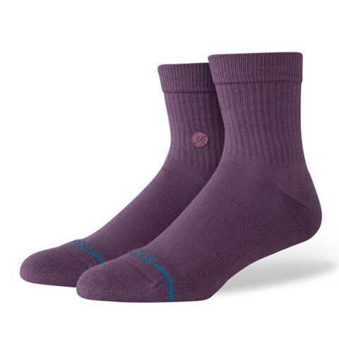 Medias Stance Icon Quarter Unisex Grape