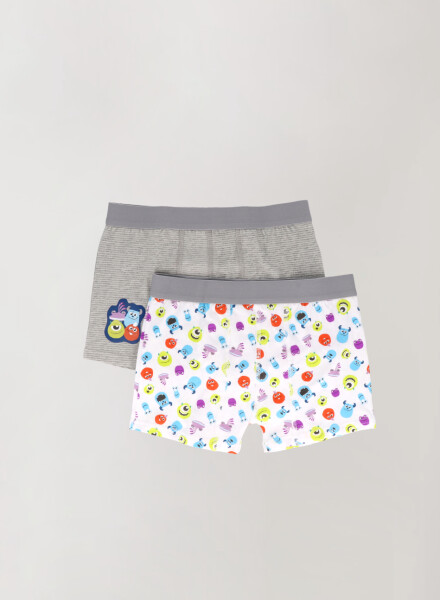 Pack x2 boxer marvel/disney Gris claro