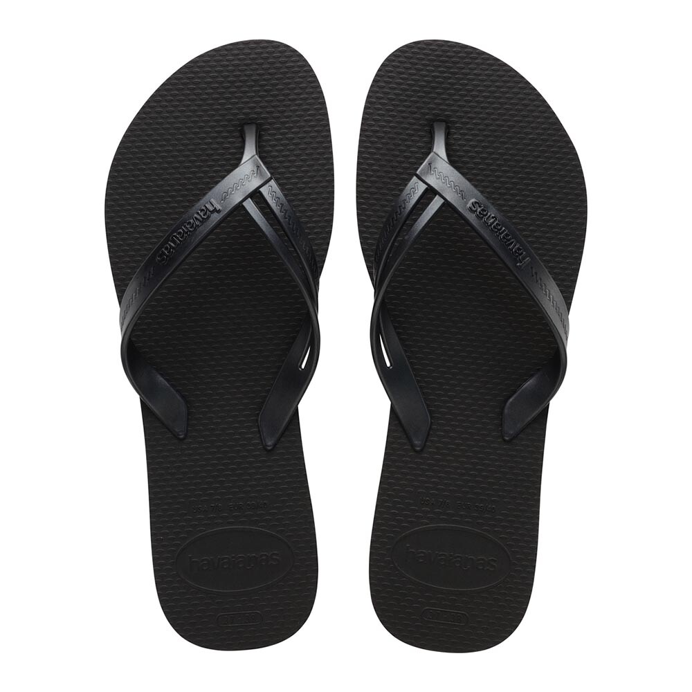 Sandalias Havaianas Elegance FC Mujer Negro