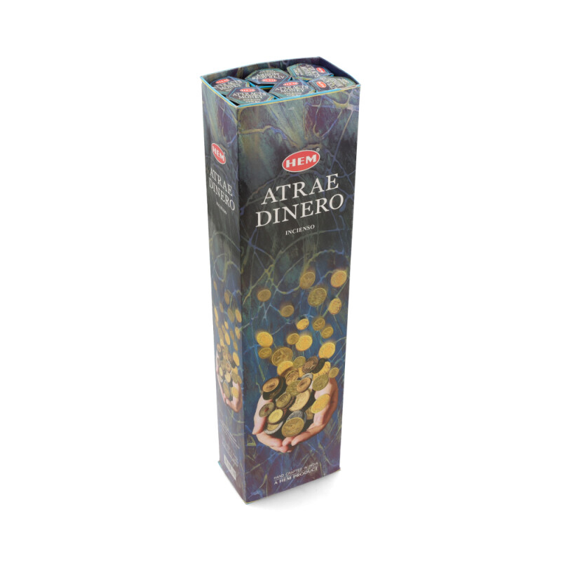 INCIENSO HEXA LARGA HEM CAJA X6 Atrae Dinero