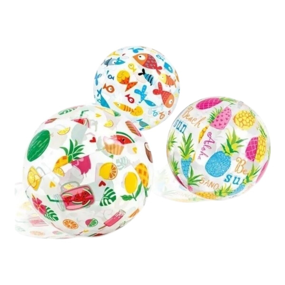 Pelota estampada Intex 51 cm 