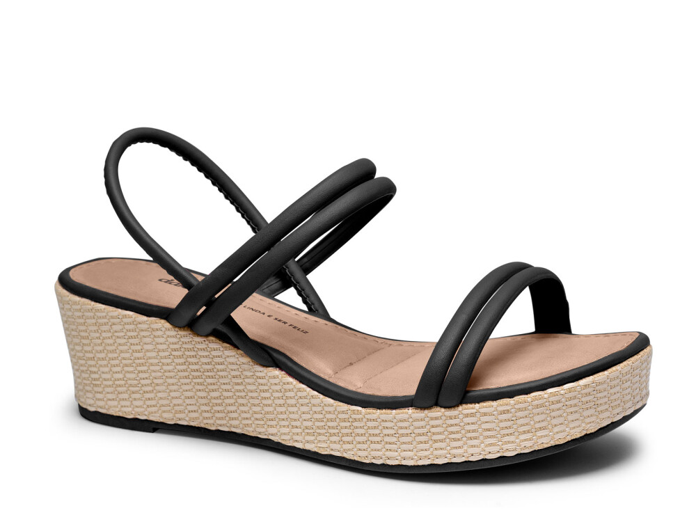 SANDALIA ANABELA 9651 rives preto