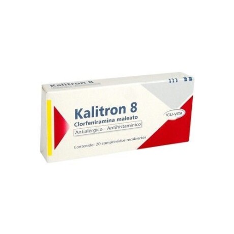 Kalitron 8 mg x 20 comprimidos Kalitron 8 mg x 20 comprimidos