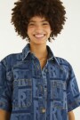 CAMISA DENIM Azul