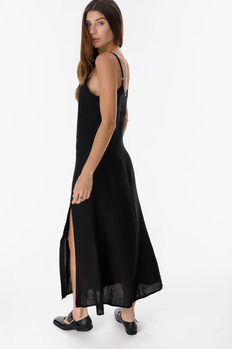 Vestido Oliva negro l