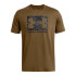 UA ABC CAMO BOXED LOGO SS-BRN BRN-498