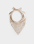Vinchas Textiles Pañuelo Pañuelo Triangular Broderie - Combinacion Bicolor